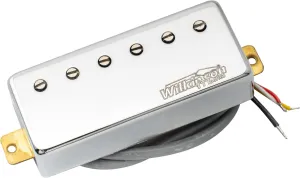 Wilkinson M Series Ceramic Mini Humbucker Electric Guitar Neck Pickup for Les Paul/Fire-bird, Chrome