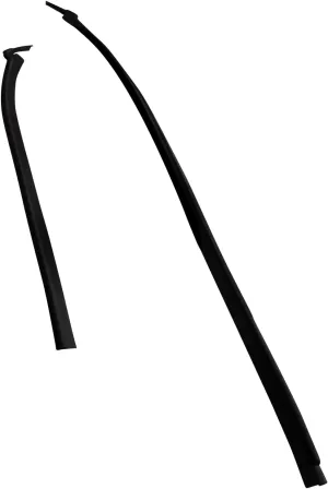 Windshield Wiper Cowl Cover Trim Rubber Seal Compatible with Mini Cooper R55 R56 R57 2008 2009 2010 2011 2012 2013 2014 2015 51132751209 51132751210
