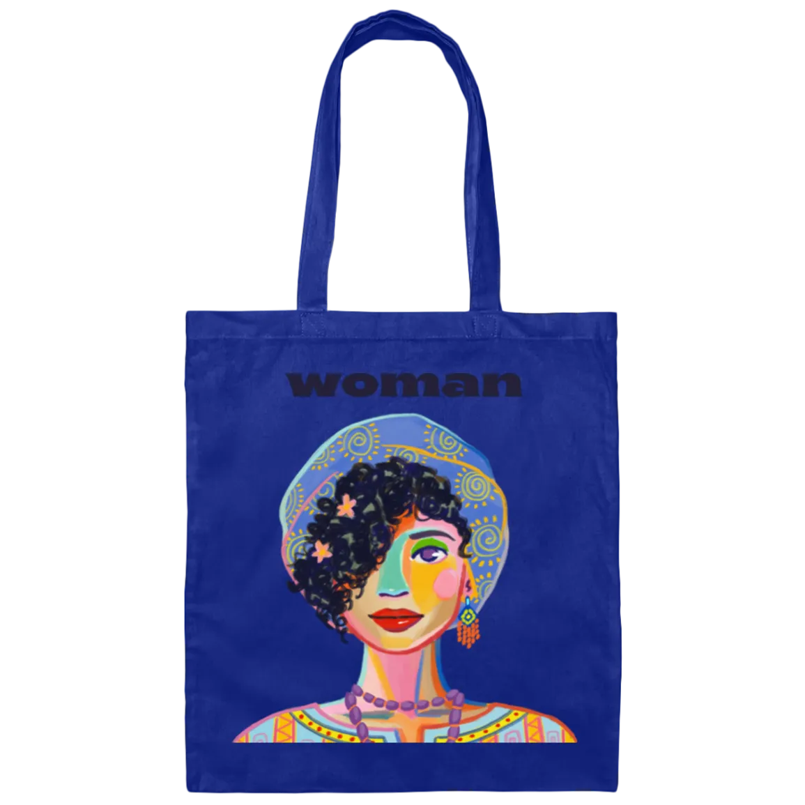 Woman Canvas Tote Bag