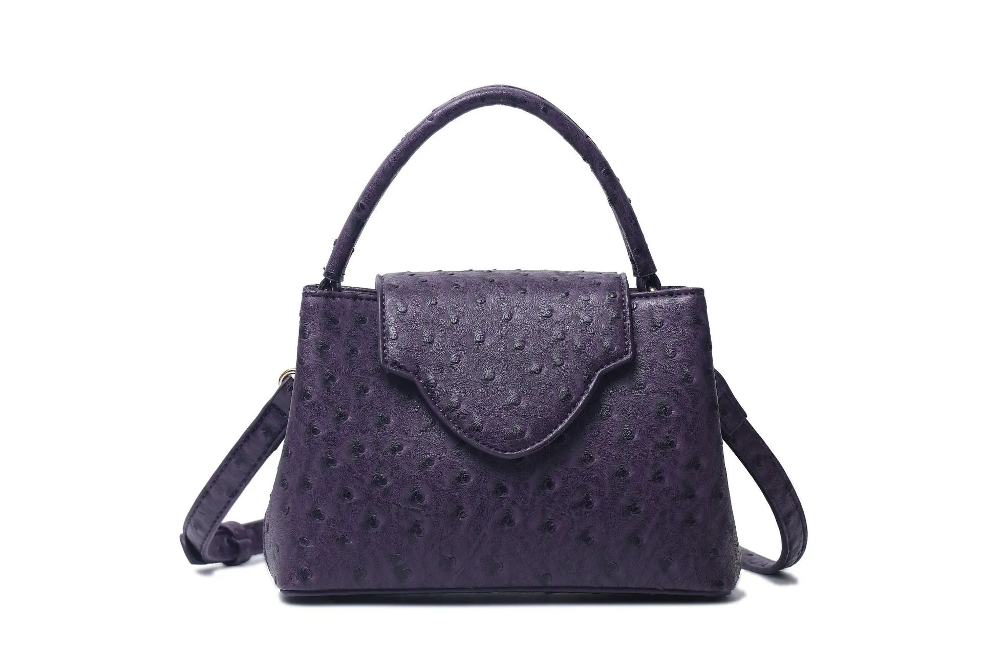 Women Bag Snake Pattern Handbag Top Product Ostrich Grain Shoulder Bag Messenger Bag