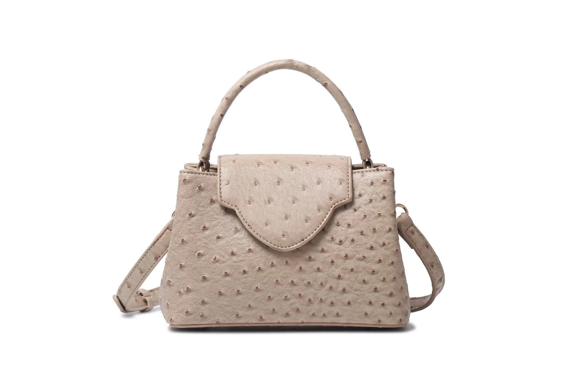 Women Bag Snake Pattern Handbag Top Product Ostrich Grain Shoulder Bag Messenger Bag