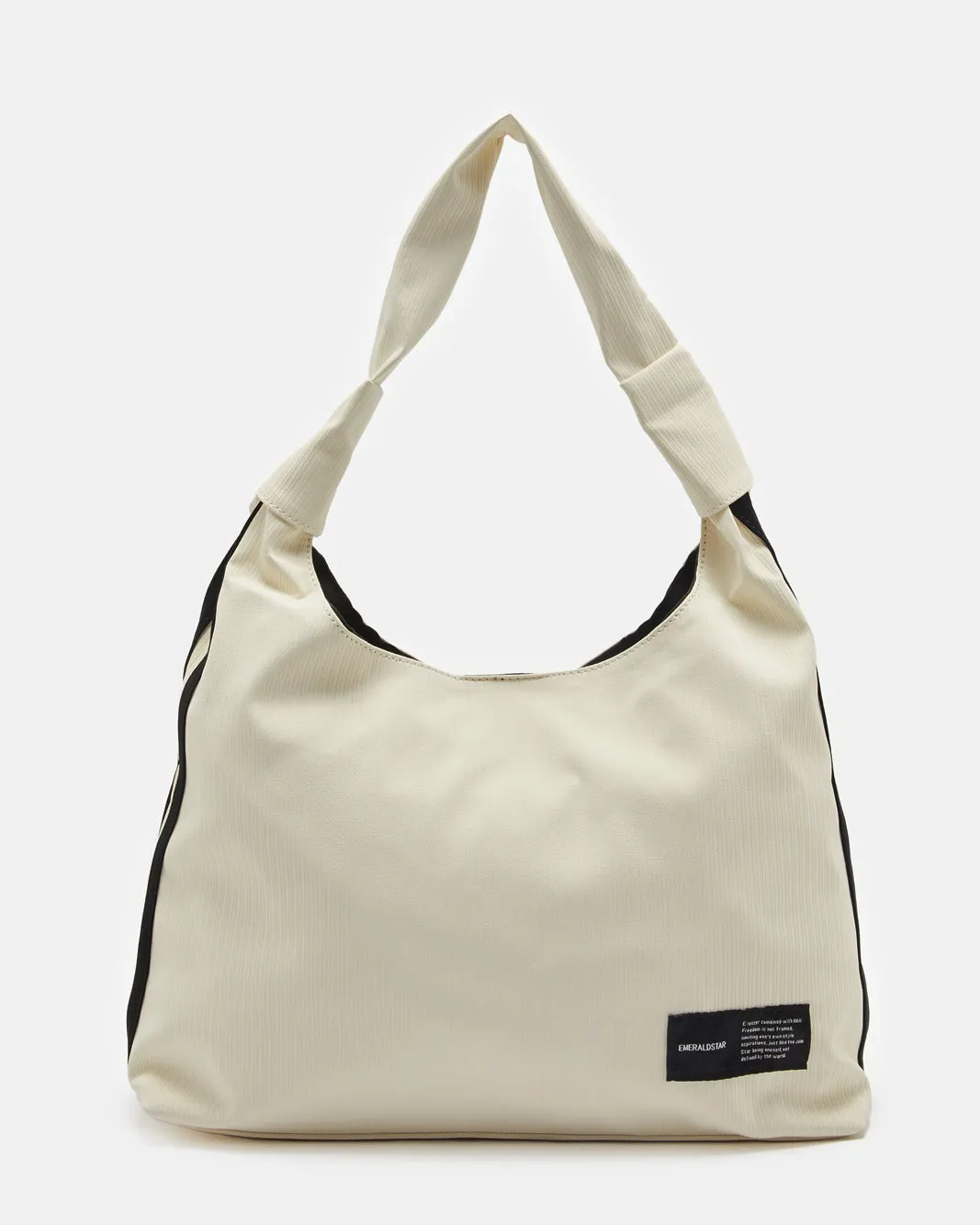 Women Beige Slouch Bag