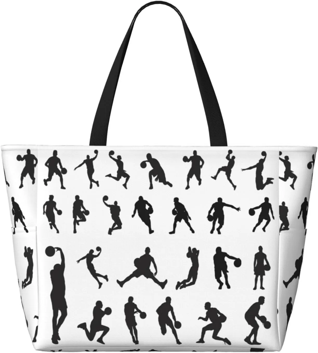 Women Large Beach Bag Travel Weekender Foldable Tote Bag for Pool Beach Vacation Gym