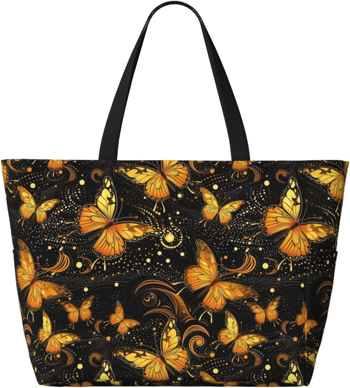 Women Large Beach Bag Travel Weekender Foldable Tote Bag for Pool Beach Vacation Gym