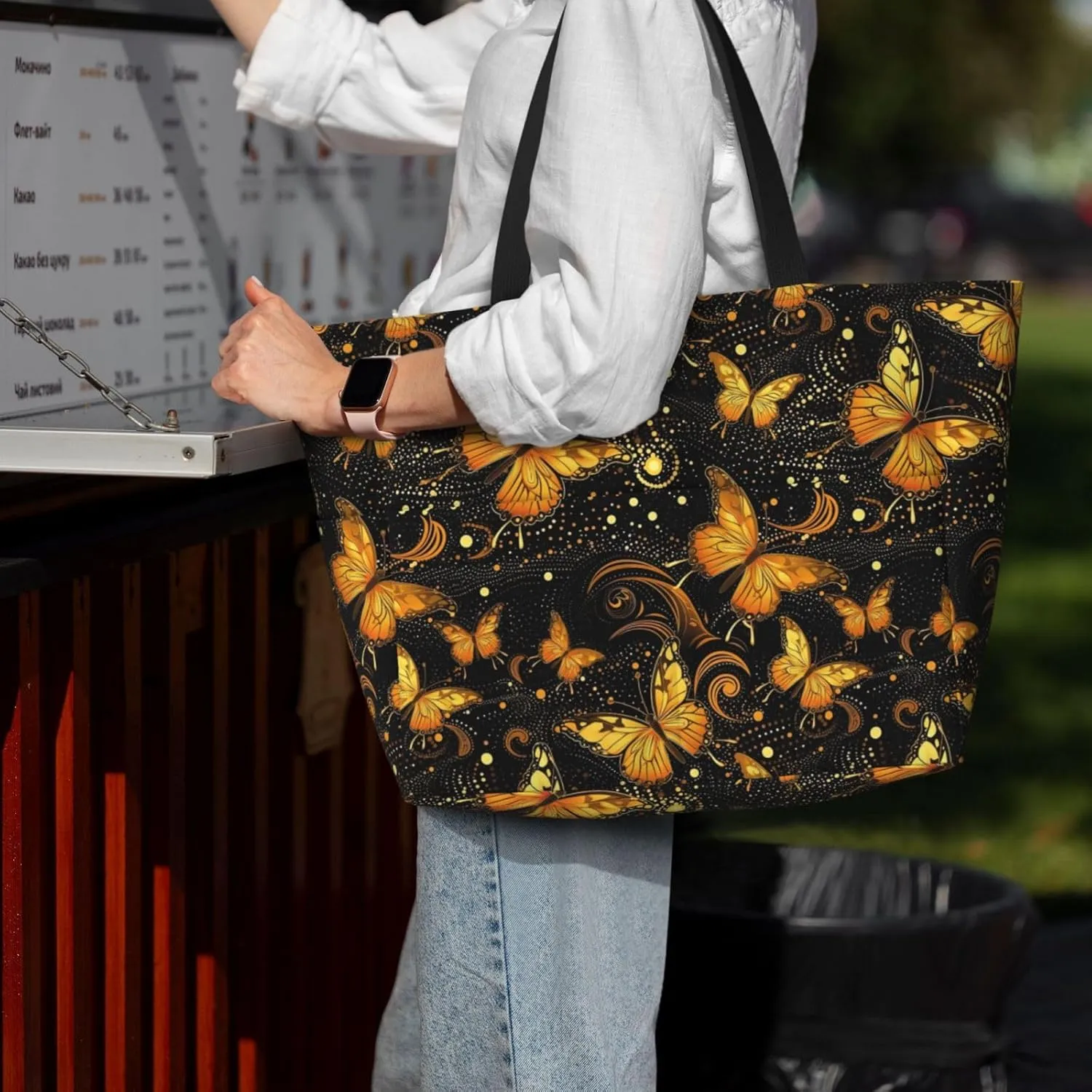 Women Large Beach Bag Travel Weekender Foldable Tote Bag for Pool Beach Vacation Gym