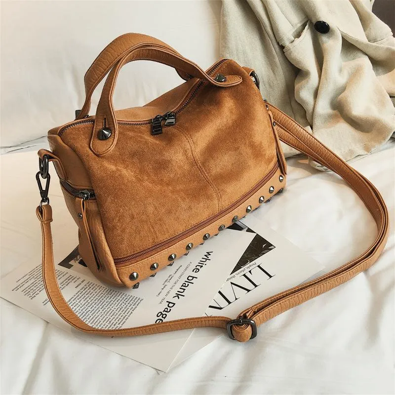 Women Suede Handbags