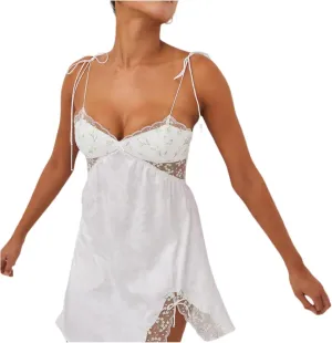 Women Y2k Lace Trim Mini Dress Spaghetti Strap Low Cut Bustier Corset Short Dress Fairy Party Club Sleeveless Dress