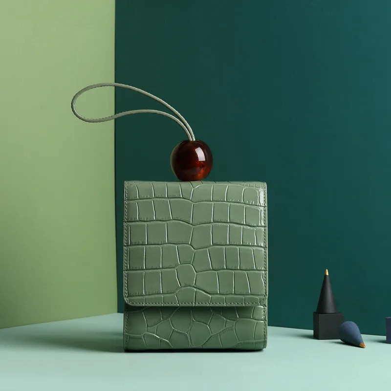 Women's Genuine Leather Collection Crocodile Pattern 2019 - TIANA