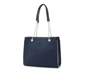Women's Shoulder Bag Luxury Big Leather Rivet Casual Fashion Women's handbag High-end Hign Capacity Handbags 2019