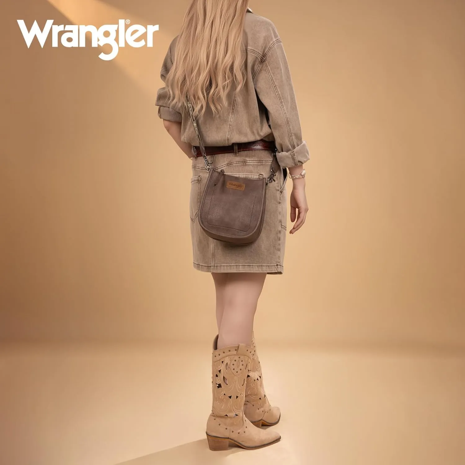 Wrangler Small Crossbody Bags for Women Cute Mini Purses Shoulder Handbag