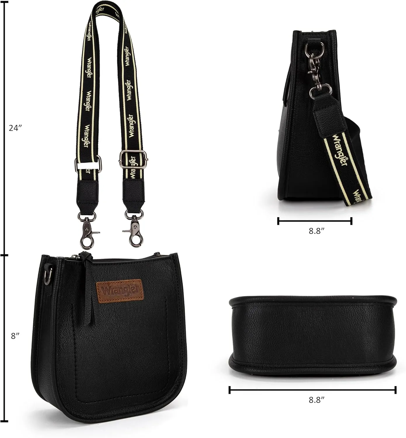 Wrangler Small Crossbody Bags for Women Cute Mini Purses Shoulder Handbag