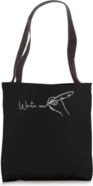 Write On - Journalist Tote Bag