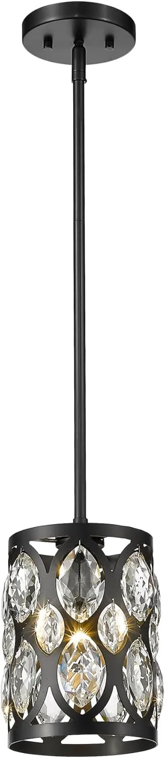 Z-Lite 1 Light Mini Pendant 6010MP-CH, Silver,9.00x6.50x6.50